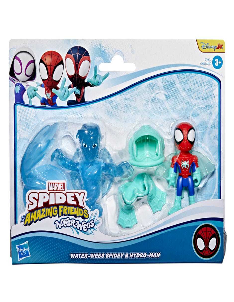 Set figuras acción articulada Spidey and His Amazing Friends Spidey 2