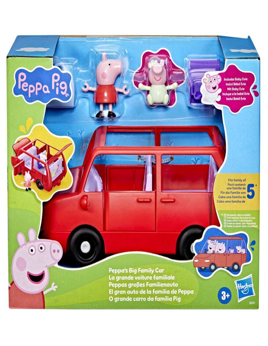 Set figuras de juguete El gran auto de la familia de Peppa 2