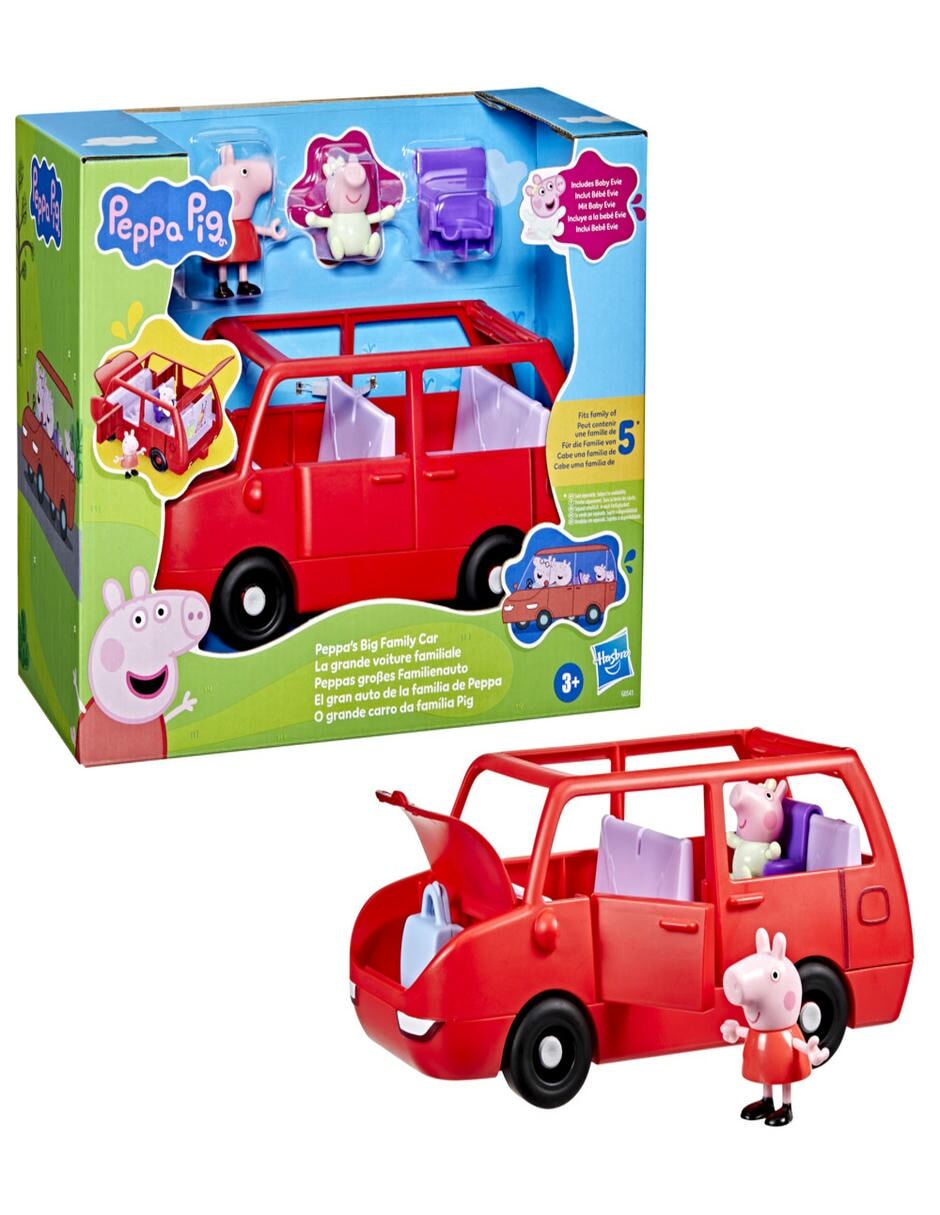 Set figuras de juguete El gran auto de la familia de Peppa 3