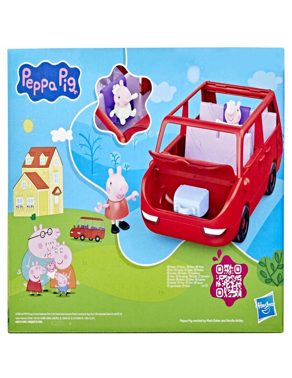 Set figuras de juguete El gran auto de la familia de Peppa 4