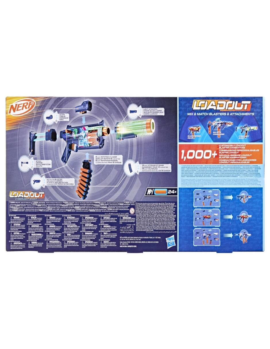 Lanzador de dardos Loadout Cyberlight Ghost 4
