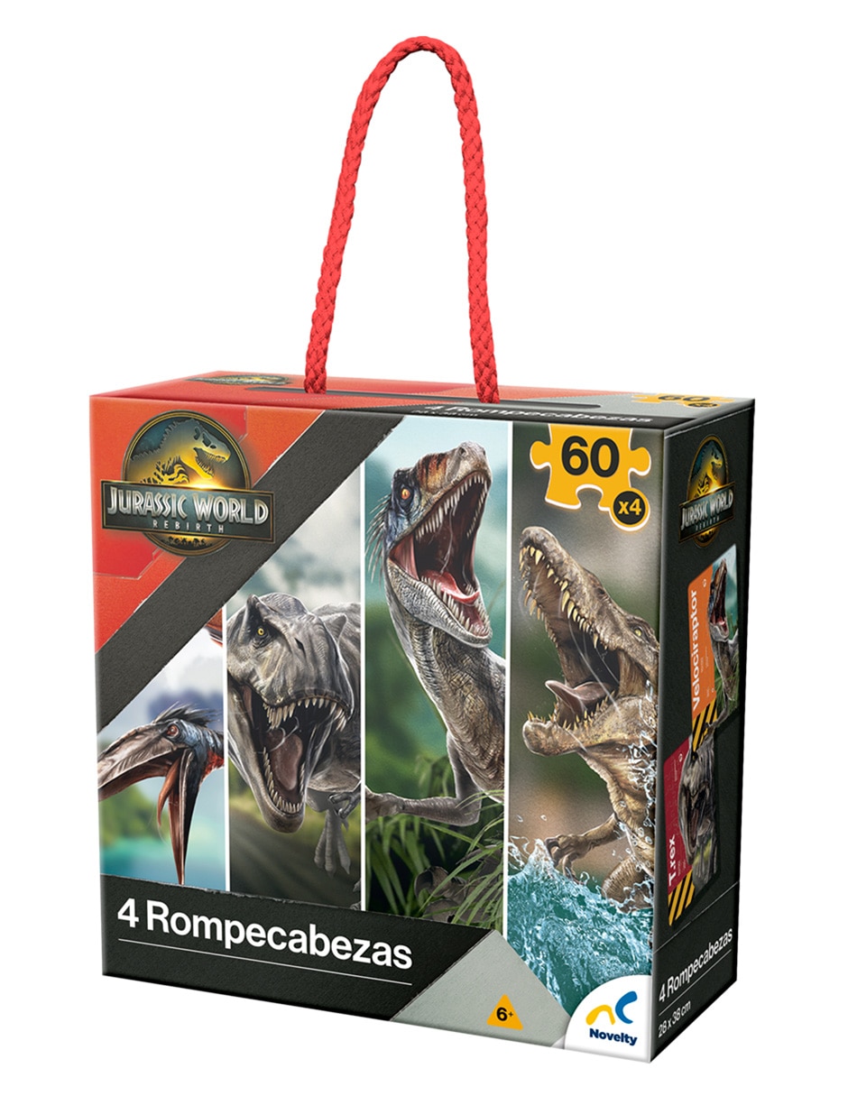 Rompecabezas Jurassic World 4 en 1 240 piezas 2