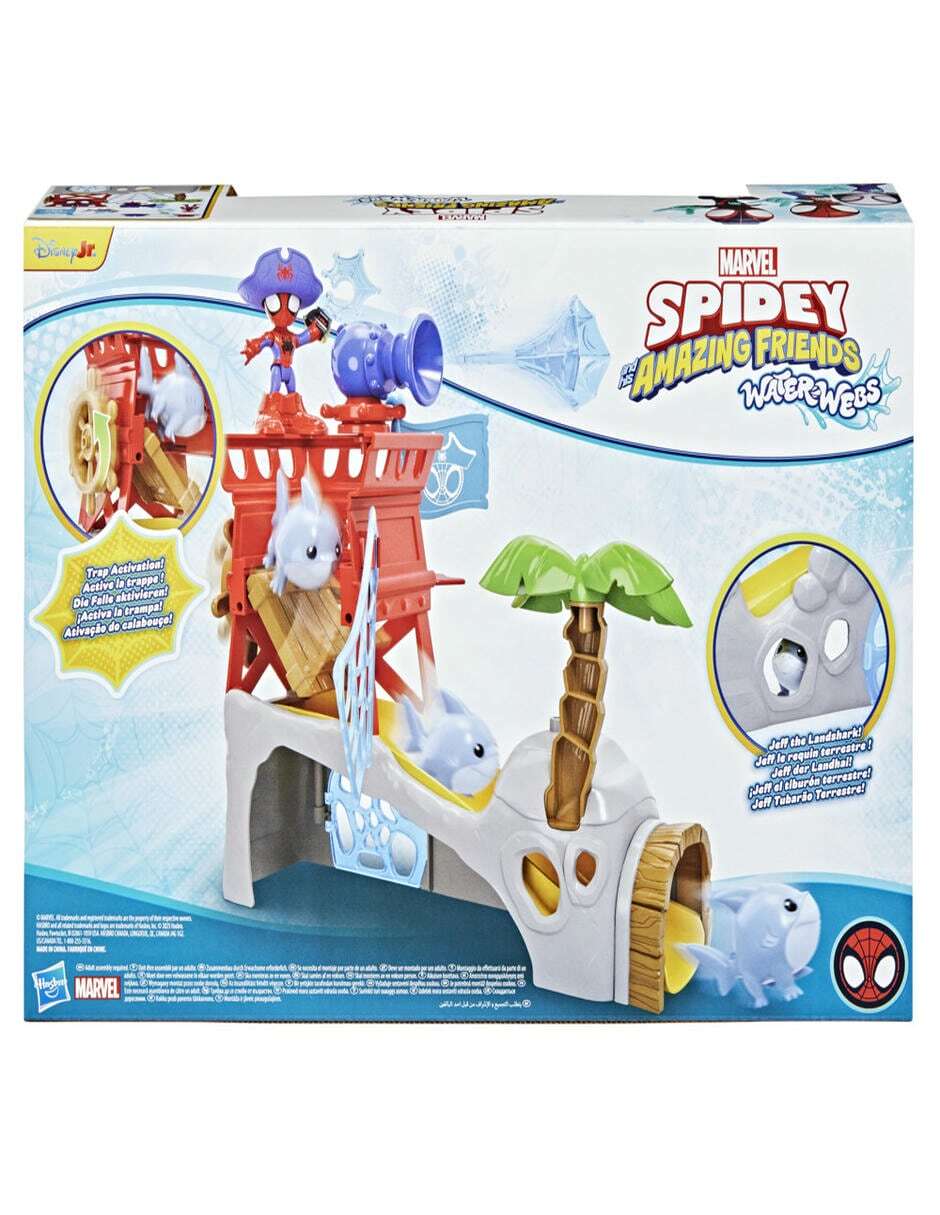 Set figuras de juguete articulada Spidey and His Amazing Friends Isla Spidey especial 4