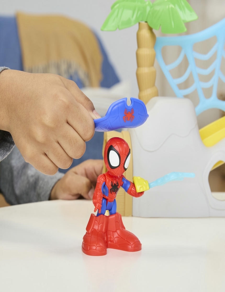 Set figuras de juguete articulada Spidey and His Amazing Friends Isla Spidey especial 9