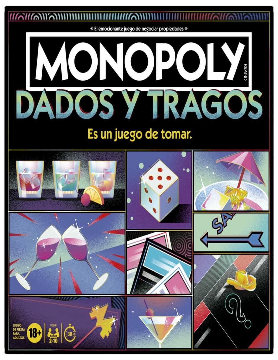 Monopoly tragos y dados 2