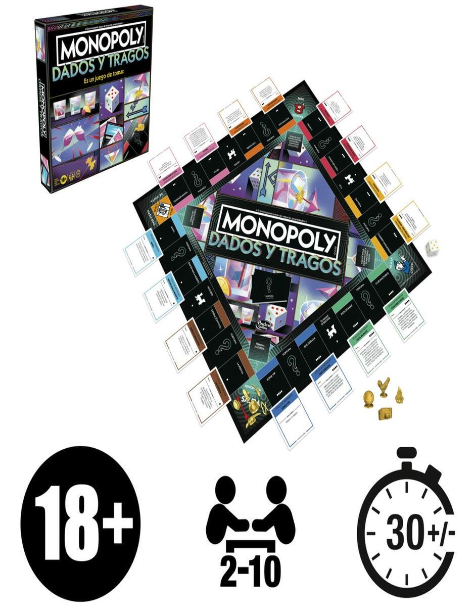 Monopoly tragos y dados 5