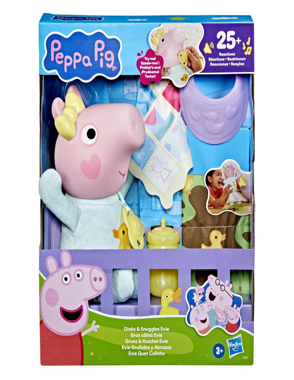 Muñeca Peppa Pig Evie Gruñidos y Abrazos 2