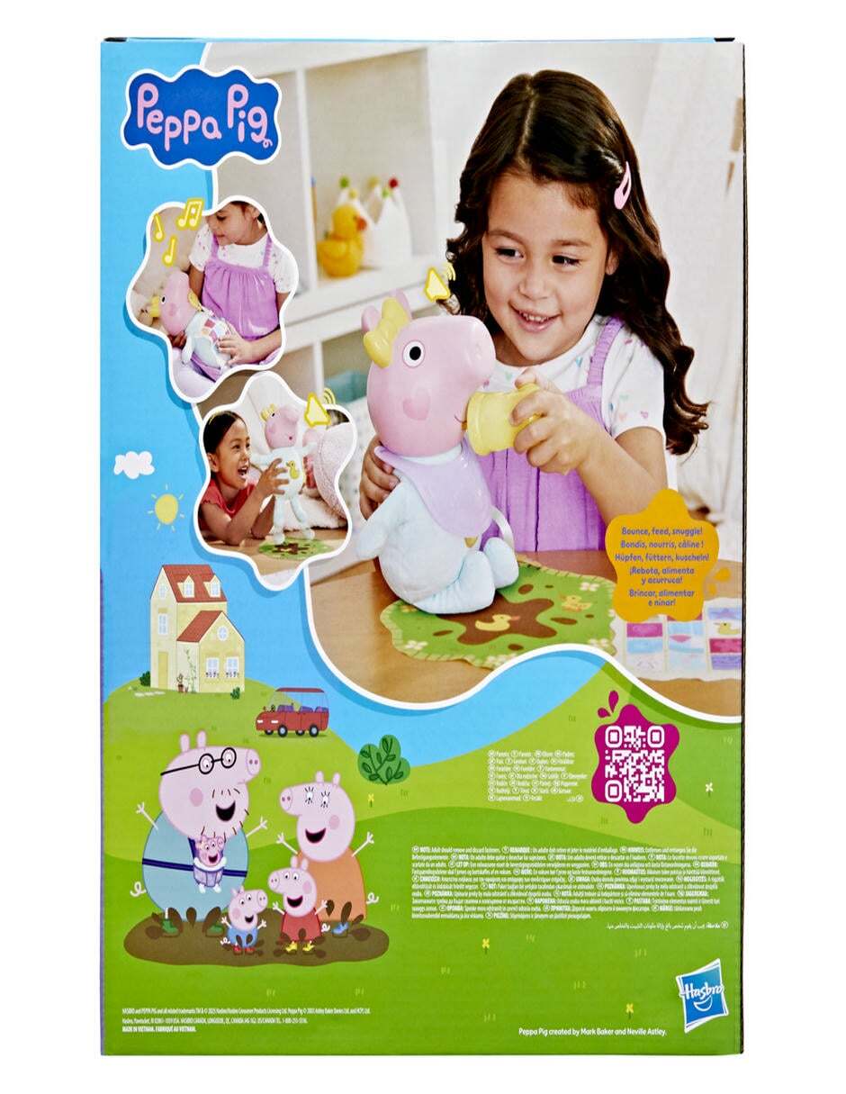 Muñeca Peppa Pig Evie Gruñidos y Abrazos 4