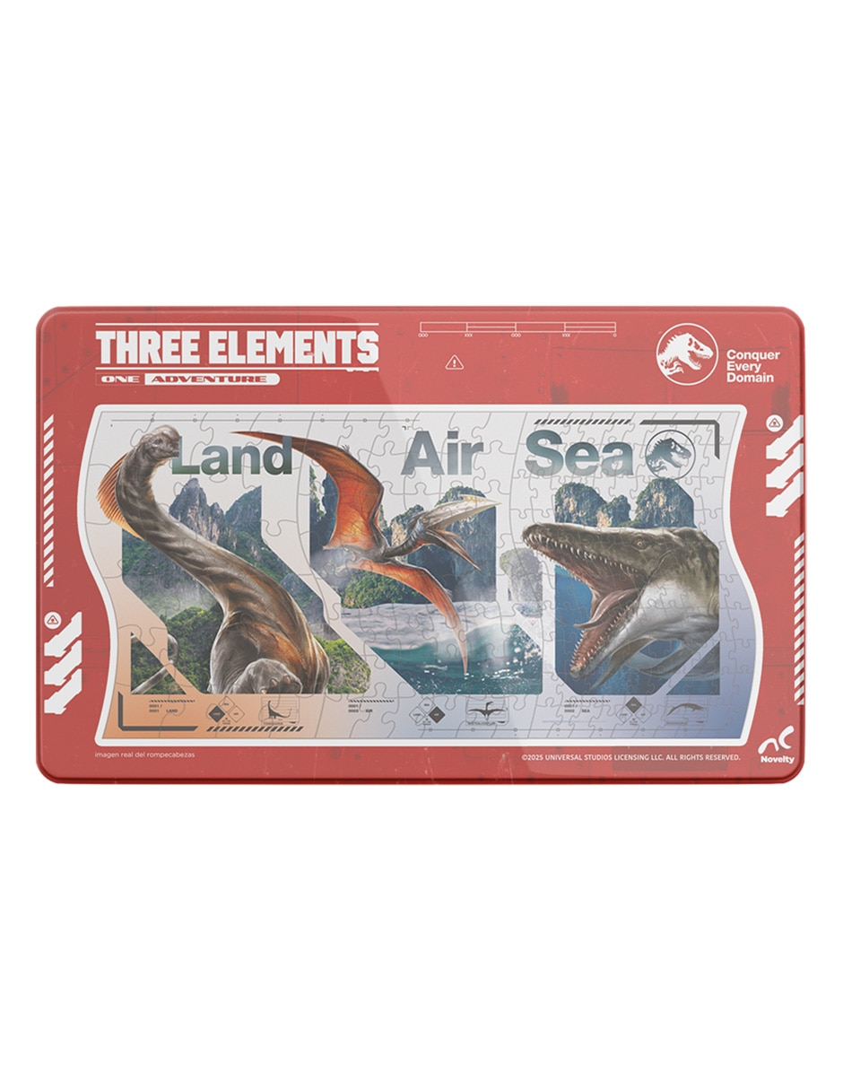 Rompecabezas Jurassic World Tin Panorámico 4 172 piezas 4