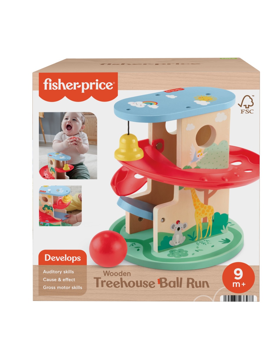 Pelotas Rodantes de Madera de Fisher Price