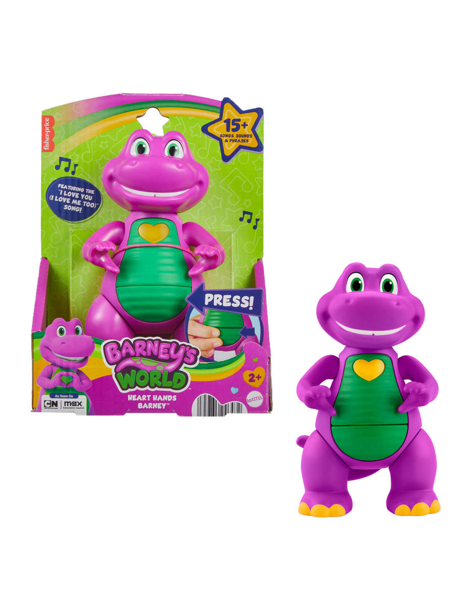 Figura de acción Fisher-Price Barney con sonido 8