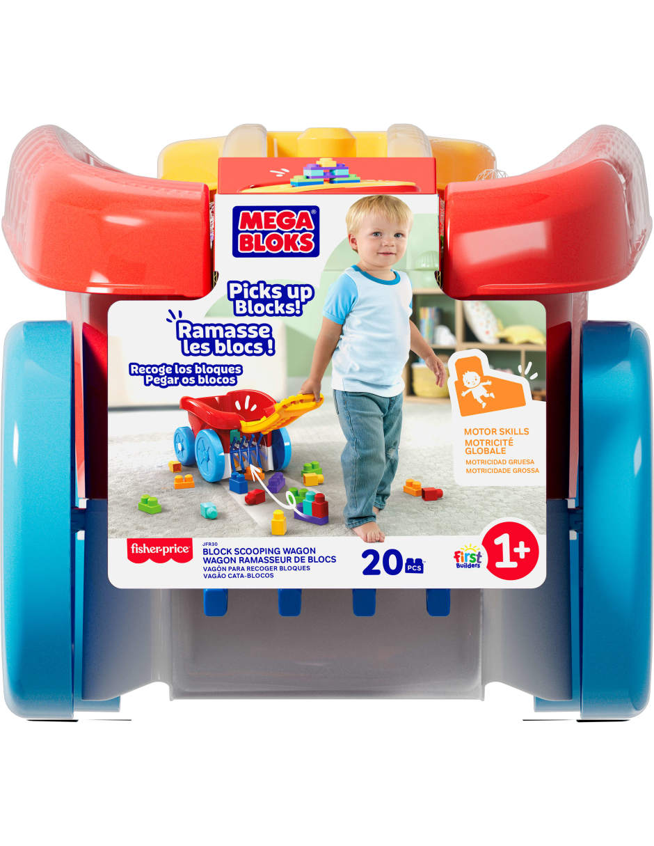 Fisher Price: First Builder Vagón Recoge Bloques JFR30 2
