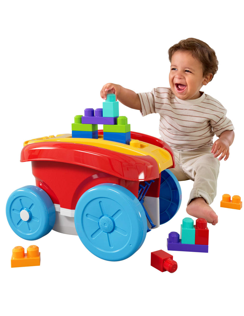 Fisher Price: First Builder Vagón Recoge Bloques JFR30 4