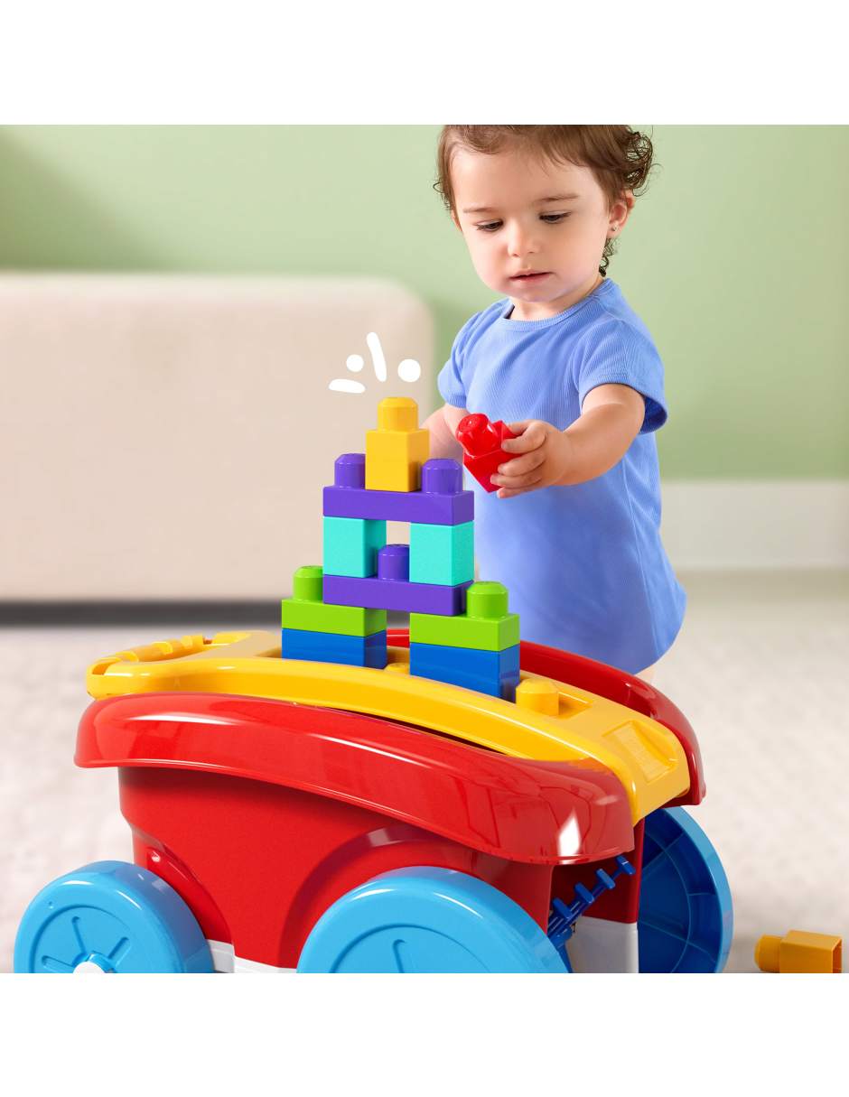 Fisher Price: First Builder Vagón Recoge Bloques JFR30 6
