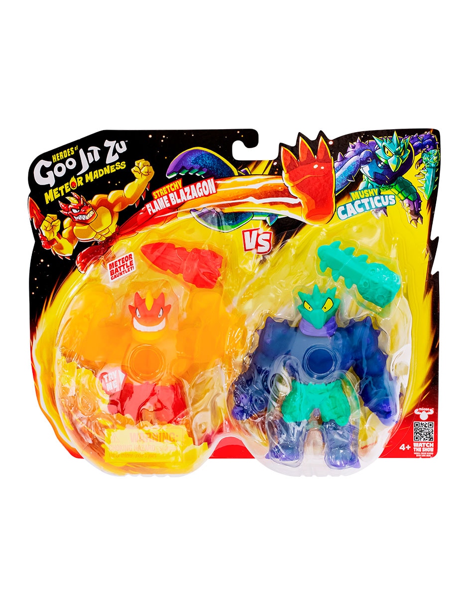 Set figuras acción Goo Jit Zu edición especial elástico