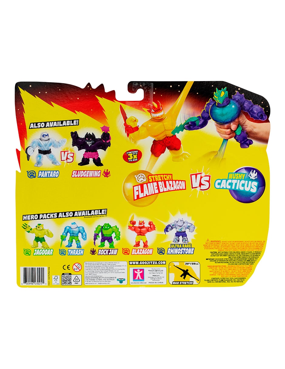 Set figuras acción Goo Jit Zu edición especial elástico 2