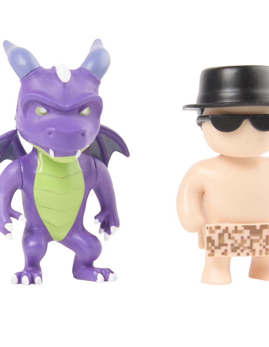 Figura de acción The Free Spirit, Sprinkles, Dusk Dragón, Streamer Sophia y Stumble Mystery 6