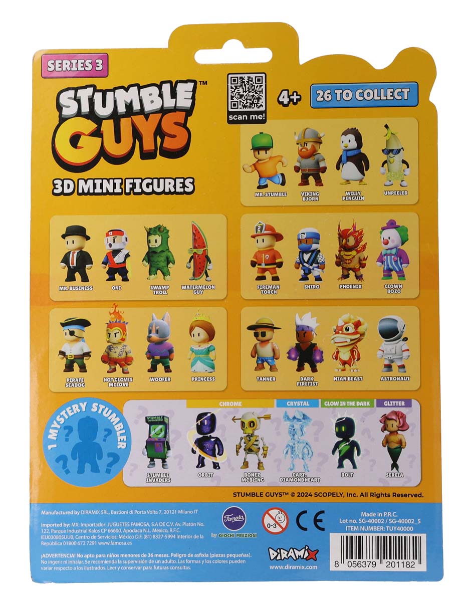 Figura de acción Swamp Troll, Mr. Business, Oni, Watermelon Guy y Mystery Stumbler 3
