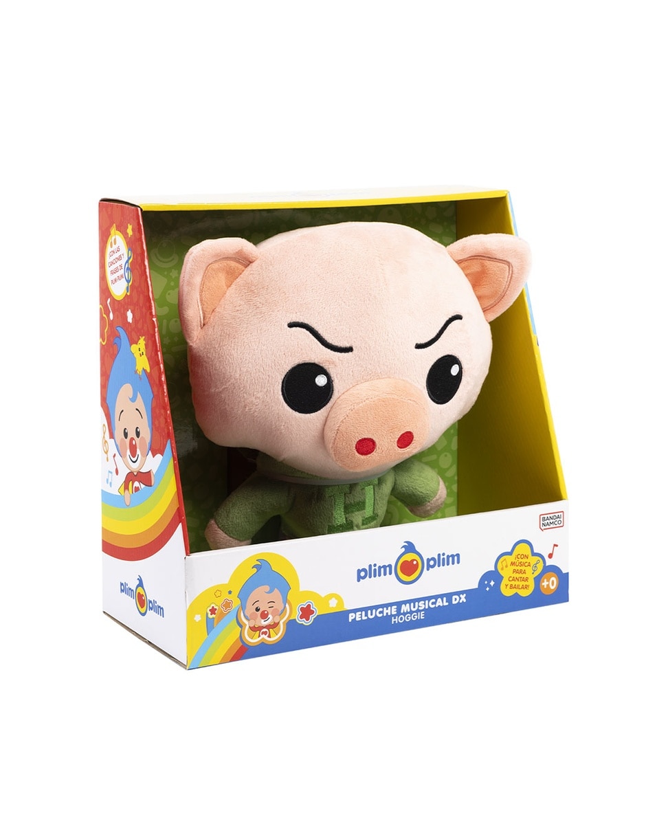Peluche de 0-0-0 cerdo Plim Plim de 28 cm 4