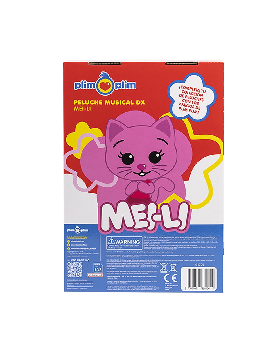 Peluche de Mei-Li Plim Plim 6