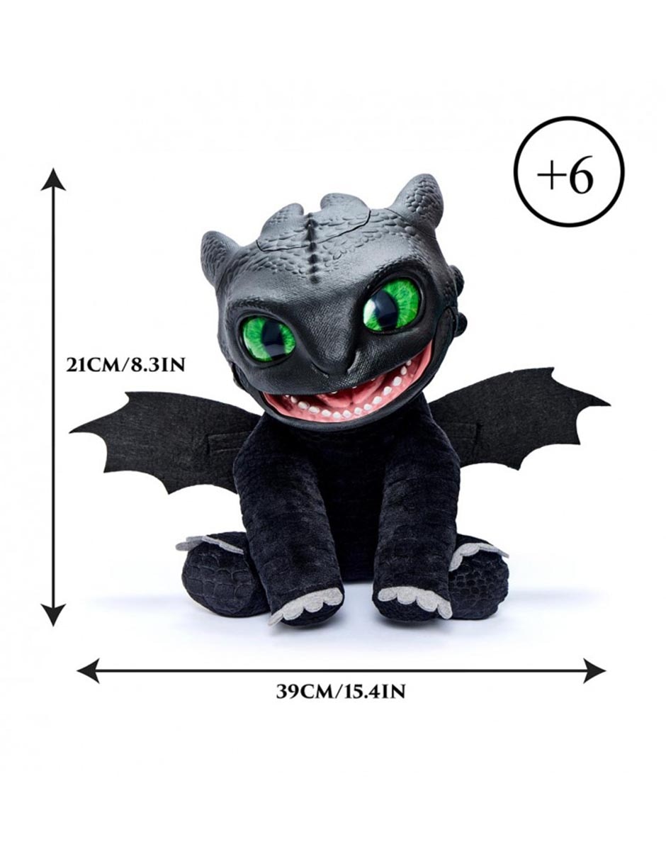 Peluche de Chimuelo Como entrenar a tu Dragón de 36 cm 5
