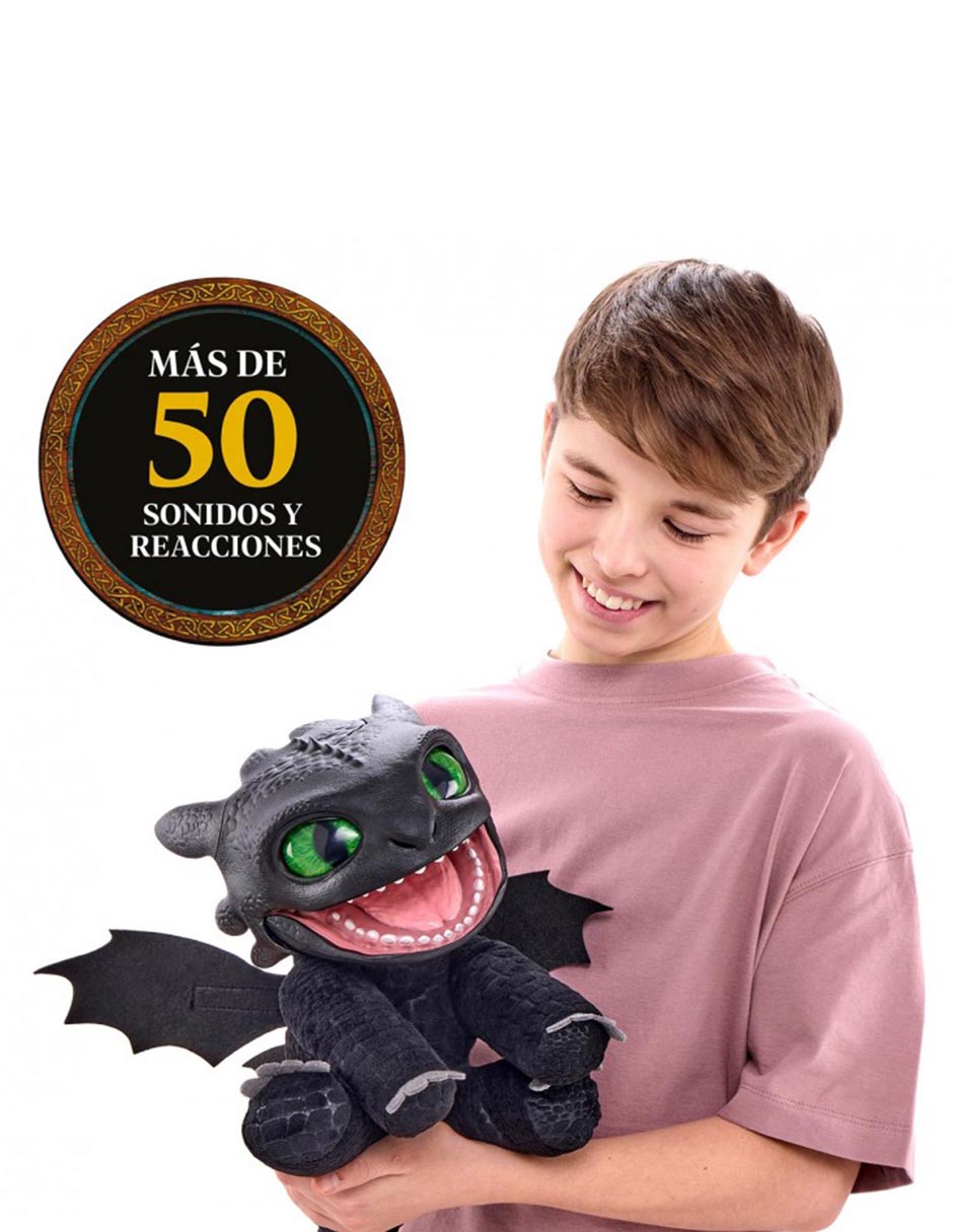 Peluche de Chimuelo Como entrenar a tu Dragón de 36 cm 3