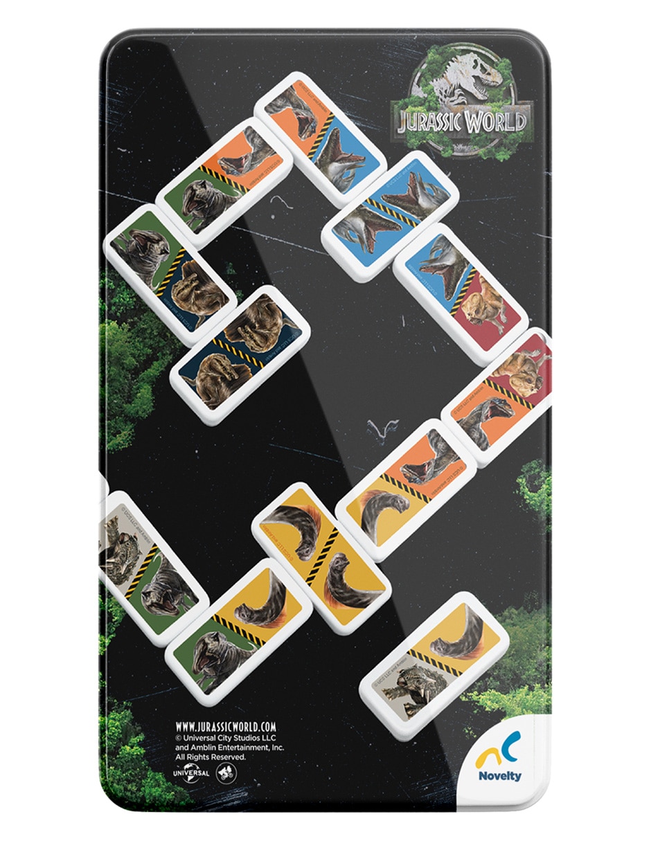 Dominó juego de mesa Jurassic World Rebirth 4