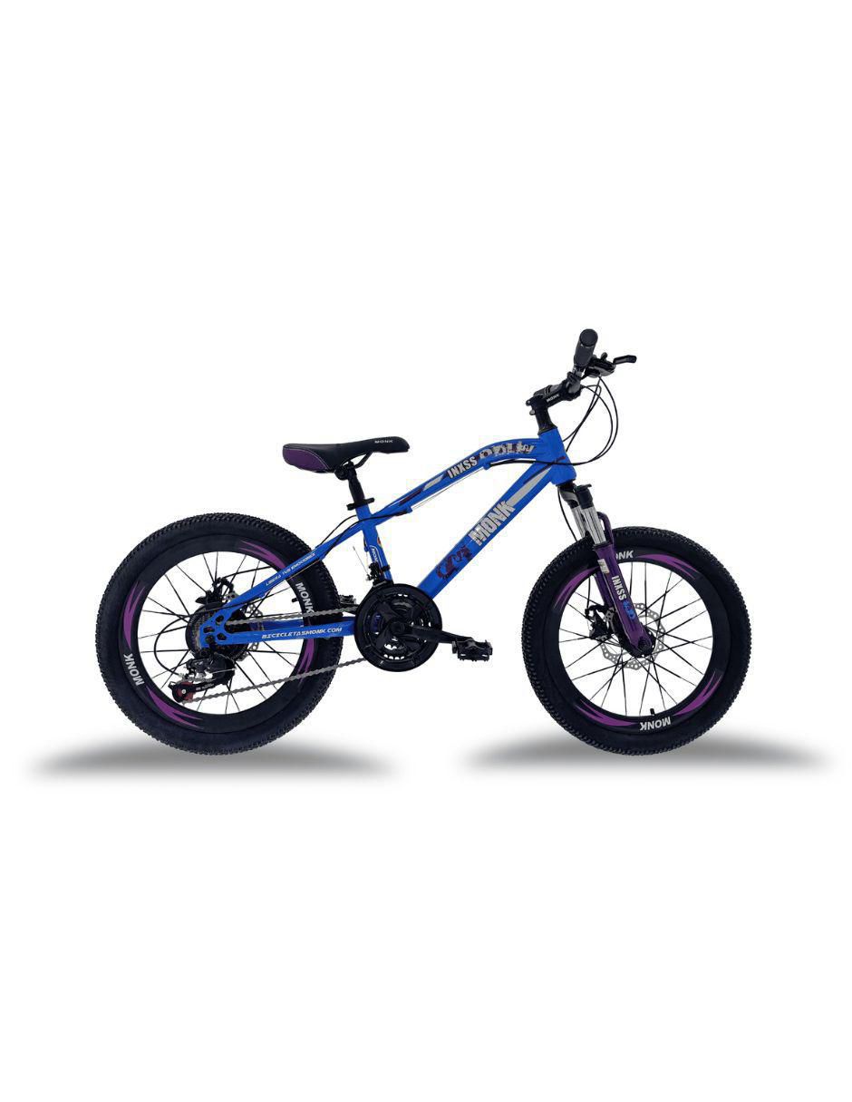 Monk Bicicleta MontaÃ±a Rodada 20 Bicicleta Infantil Económica DE