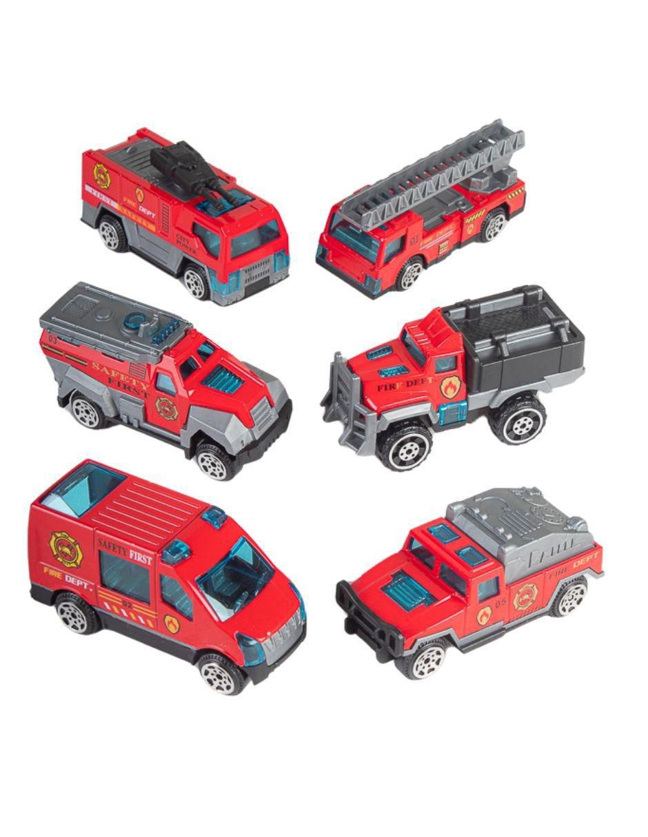 Set de vehículos set bombero