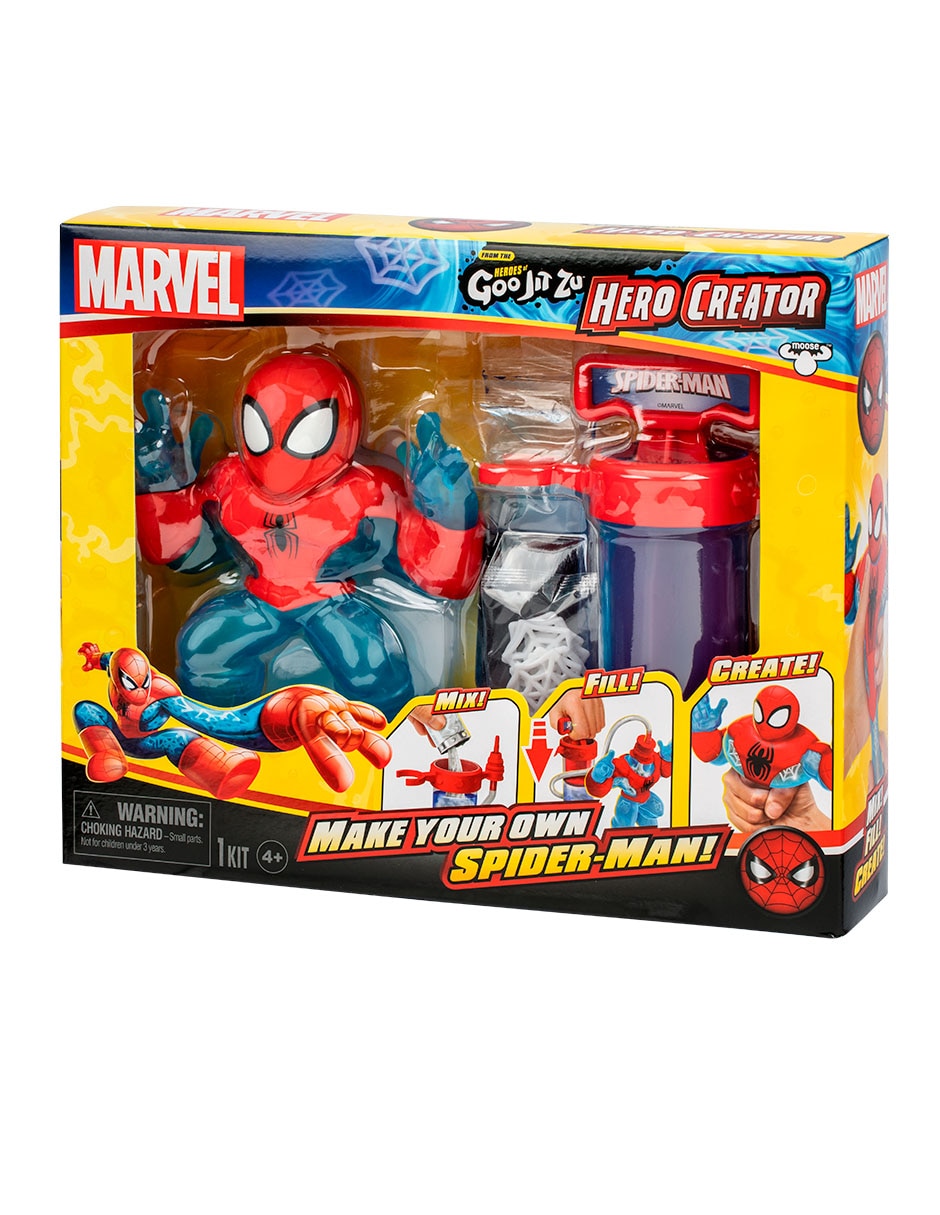 Figura de acción Goo Jit Zu Spider-Man especial elástico 2