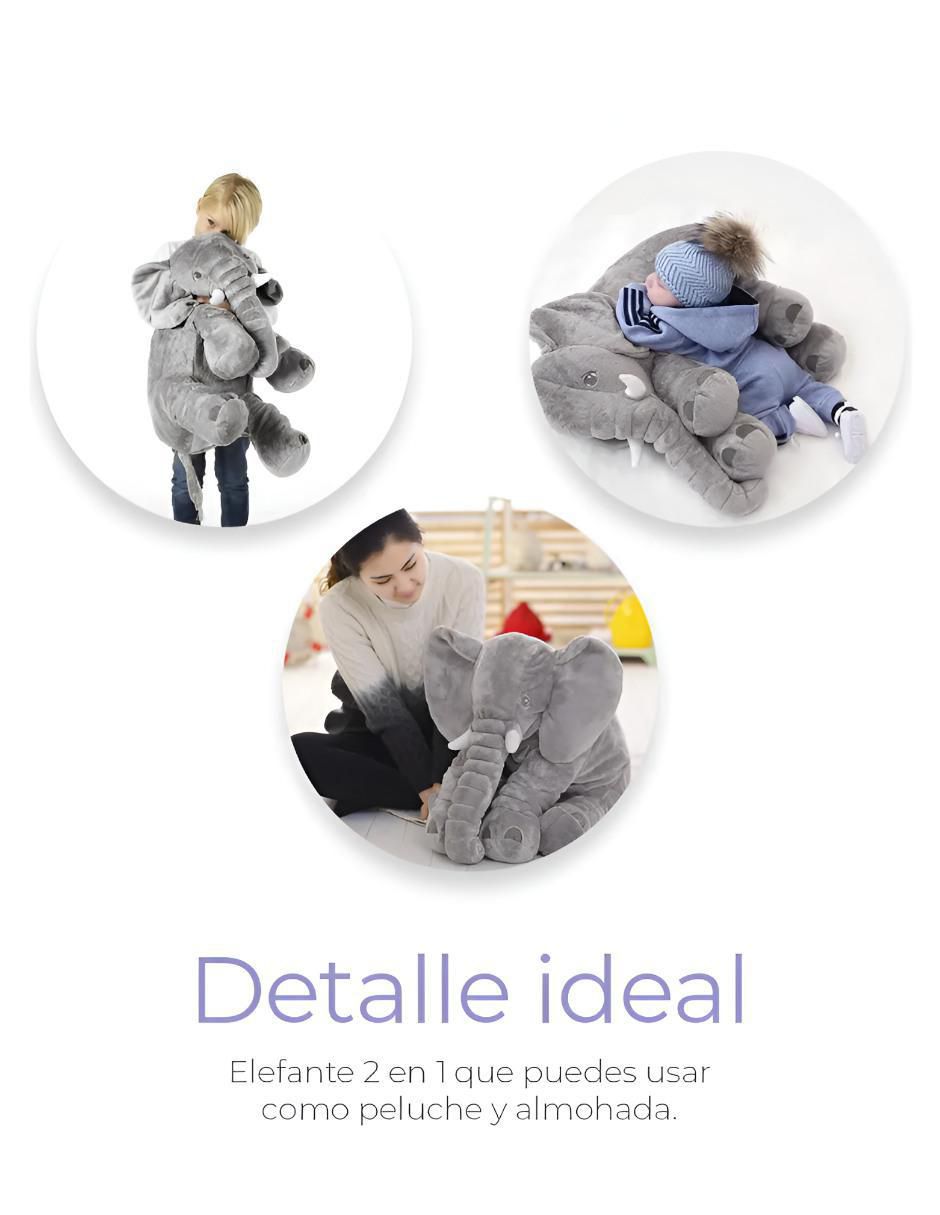 Peluche de elefante de 60 cm 2