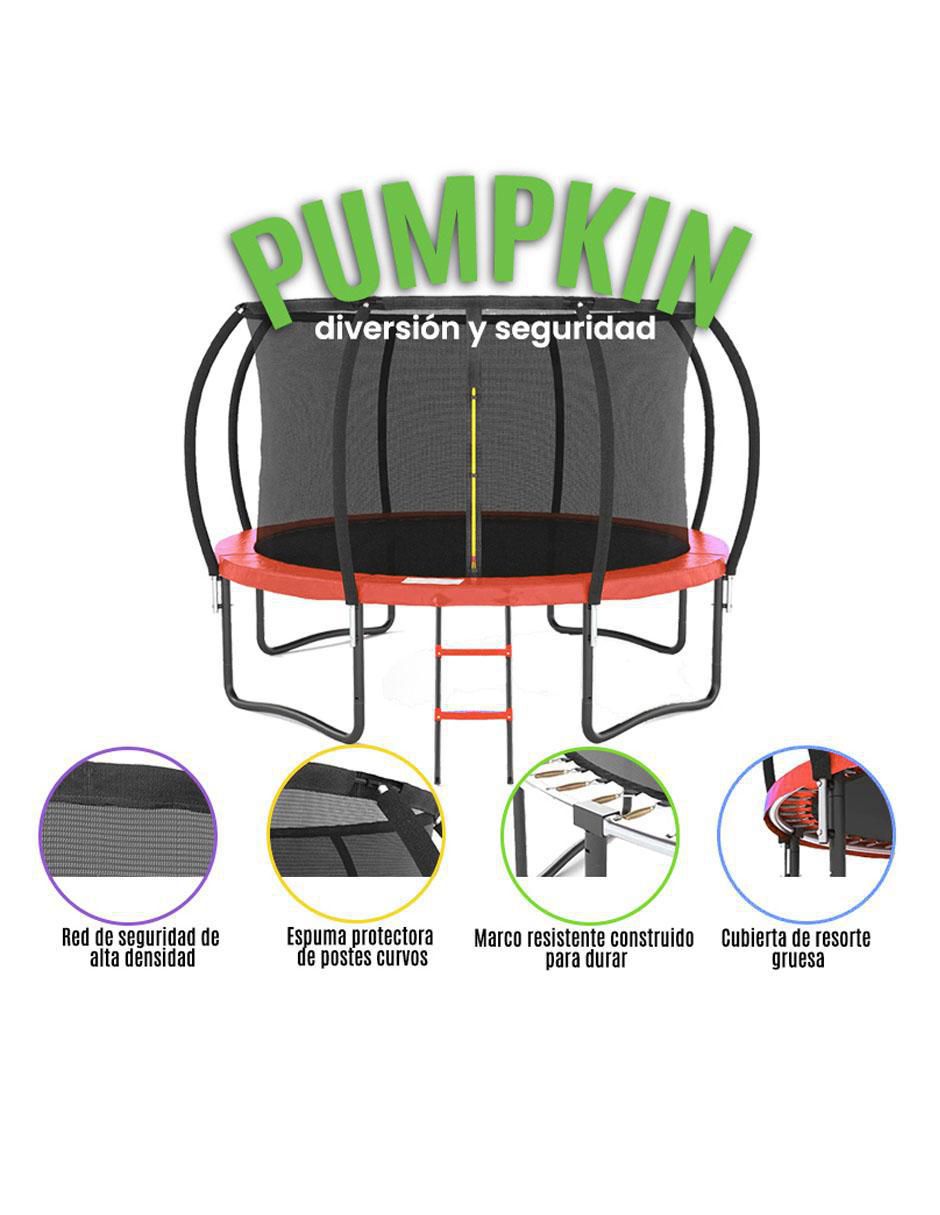 Trampolín level kids pumpkin 12ft