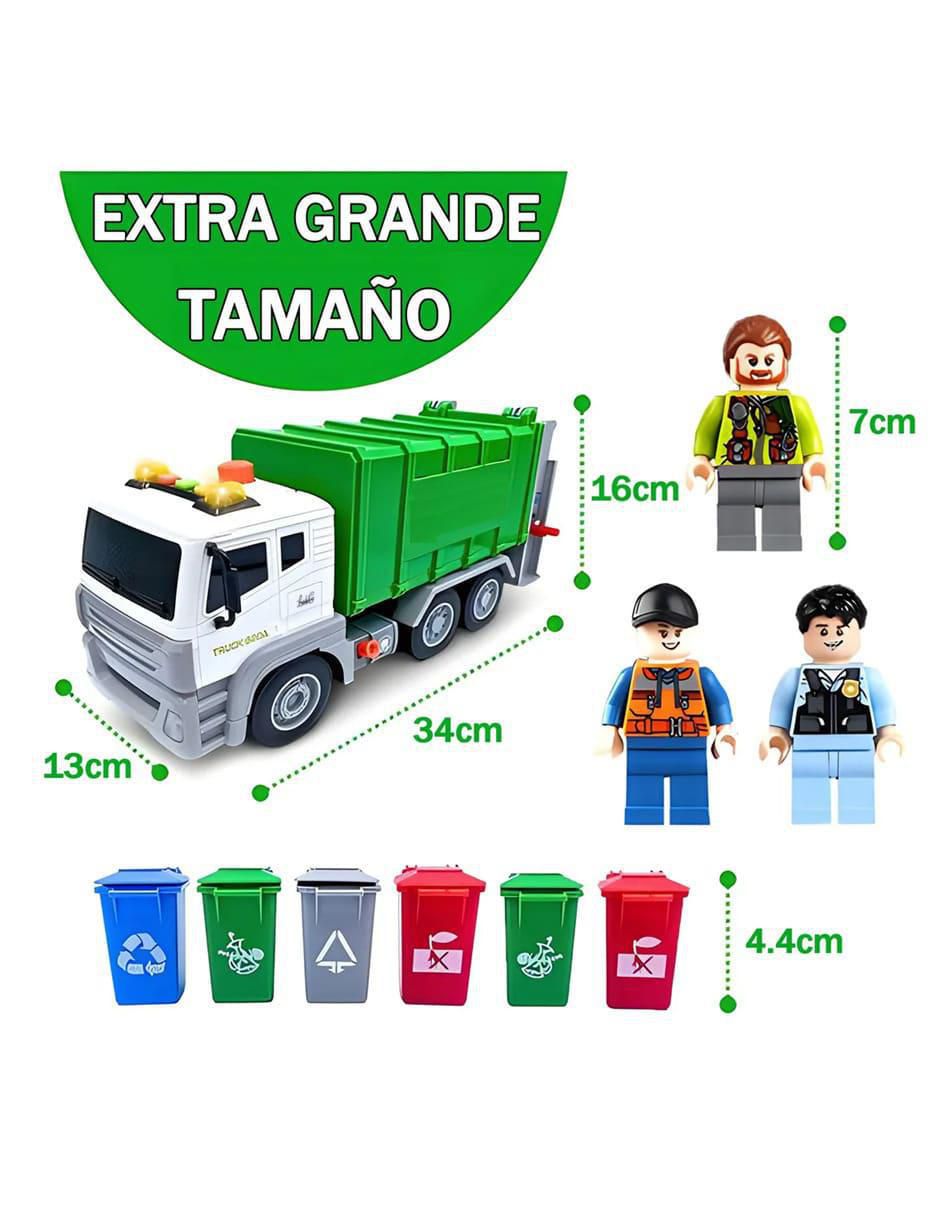 Camión de basura juguete camion 6
