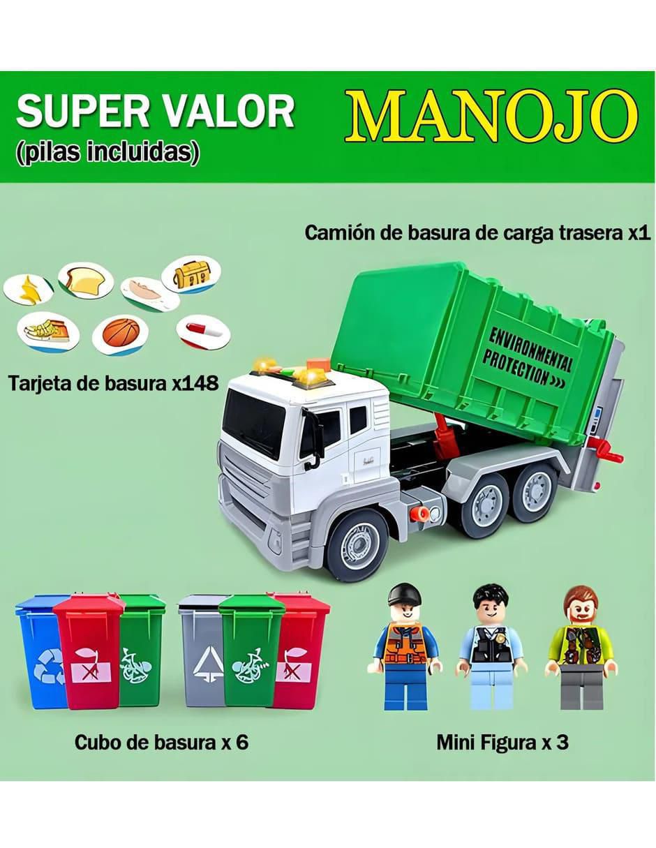 Camión de basura juguete camion 3