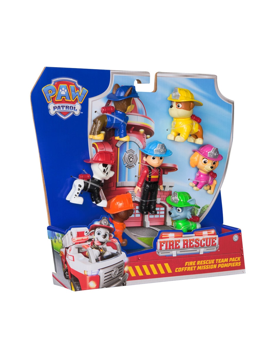 Set figuras acción articulada Rescue especial 3