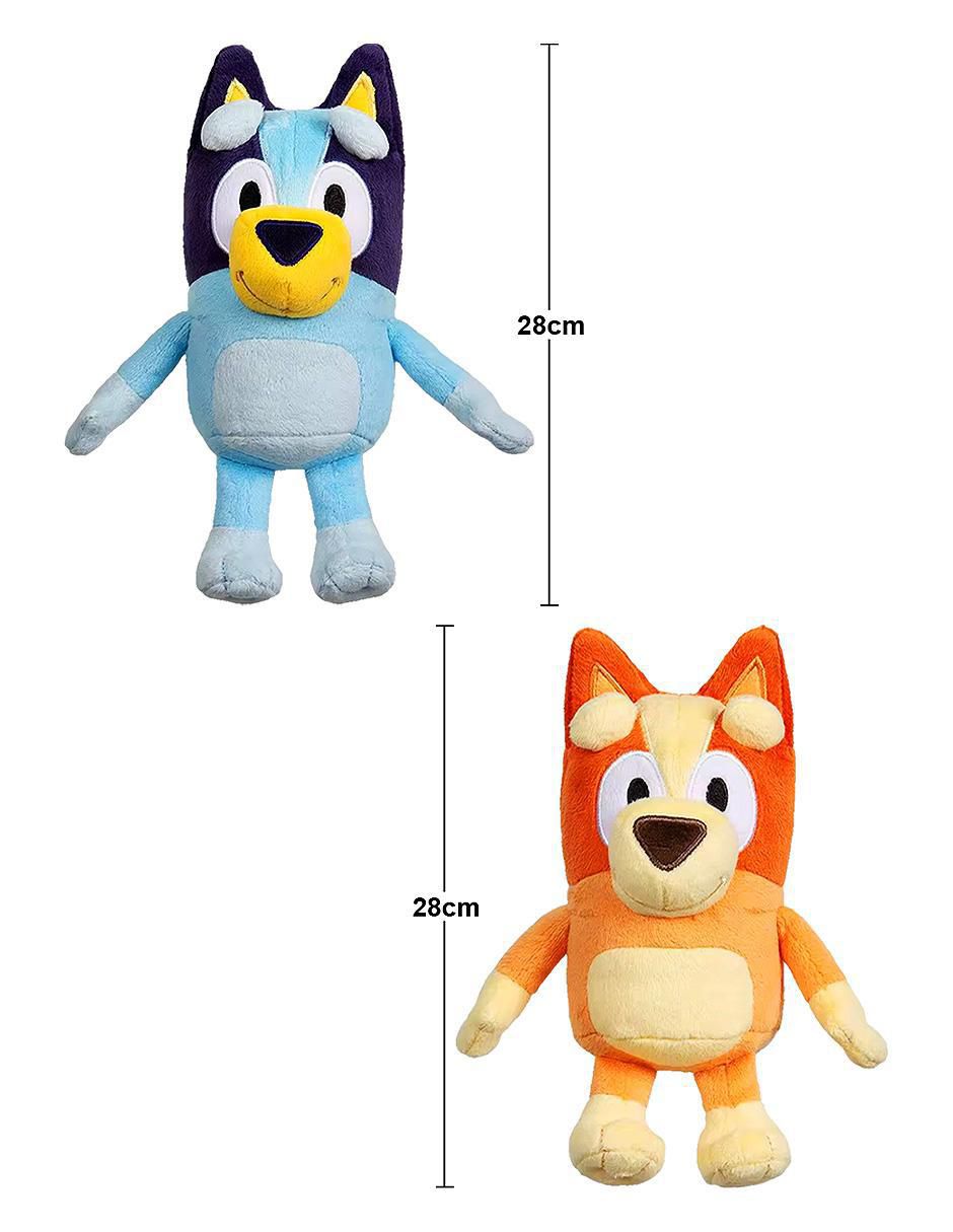 Set de peluche de Bluey y Bingo Animal de 28 cm 5