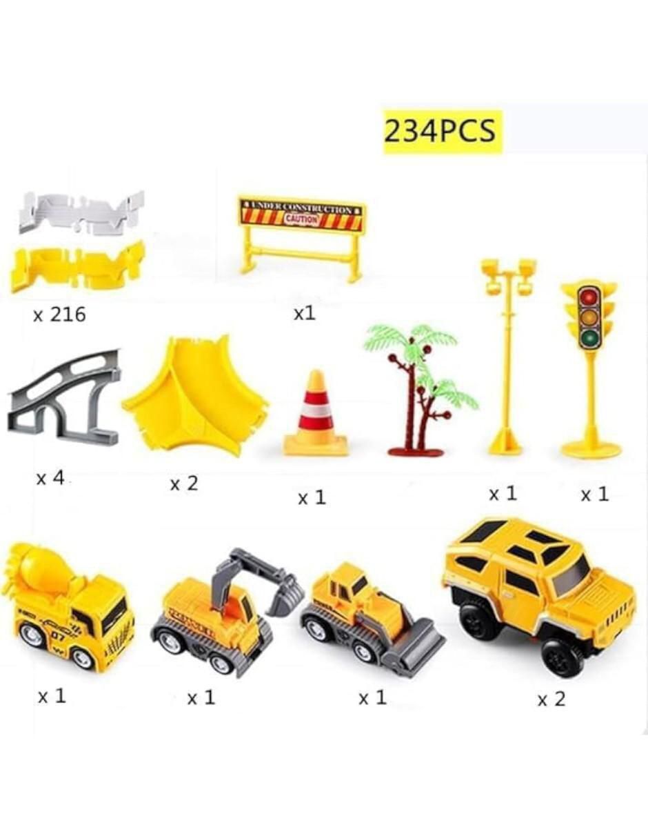 Set de extensión para pista pista armable para vehículos 2