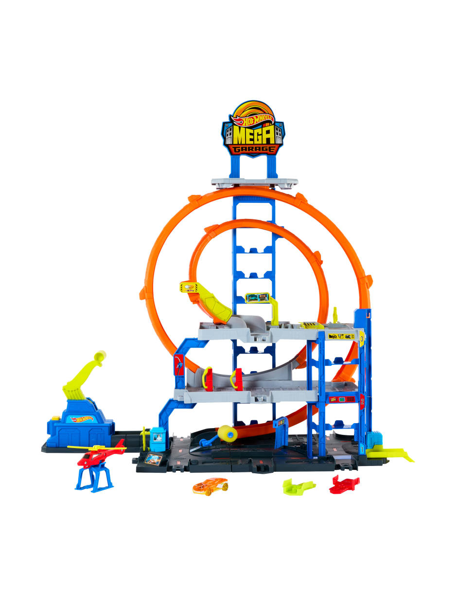 Pista armable Mega Garage
