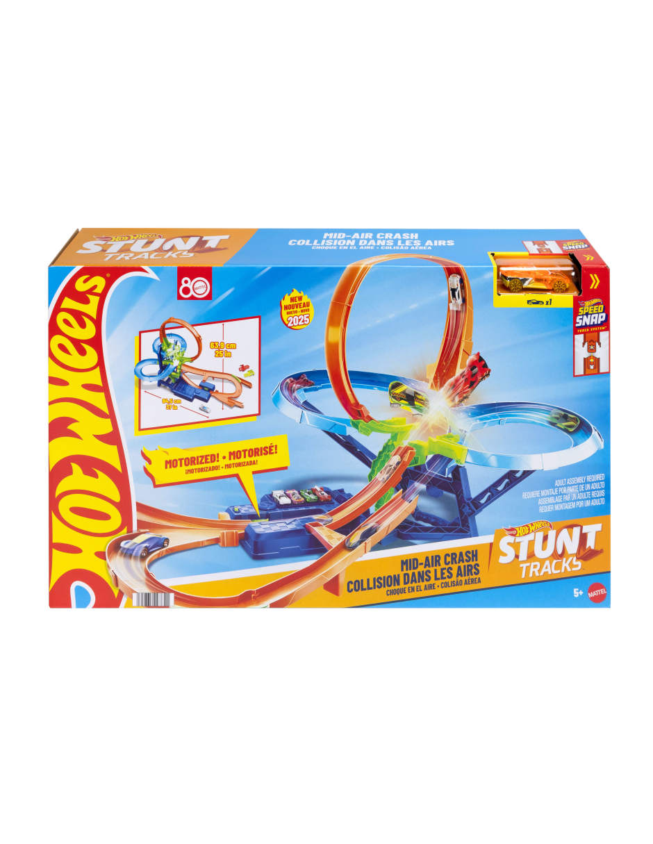 Pista armable Hot Wheels Multi-Choque Aéreo Toys 