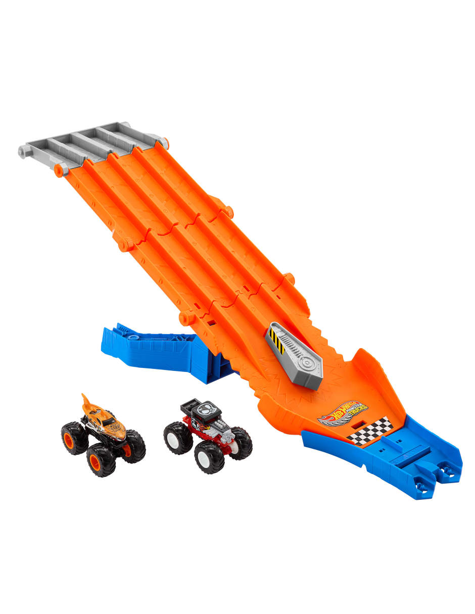 Pista armable Pista Carrera de Destrucción Monsters Trucks 4