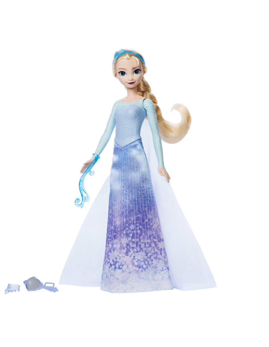 Muñeca clasica Disney: Frozen Spin And Reveal Elsa 9