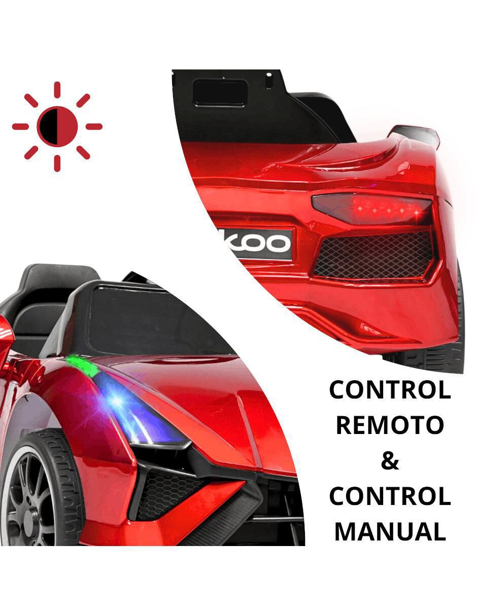 Automóvil montable "montable" joykoo deportivo "de" recargable