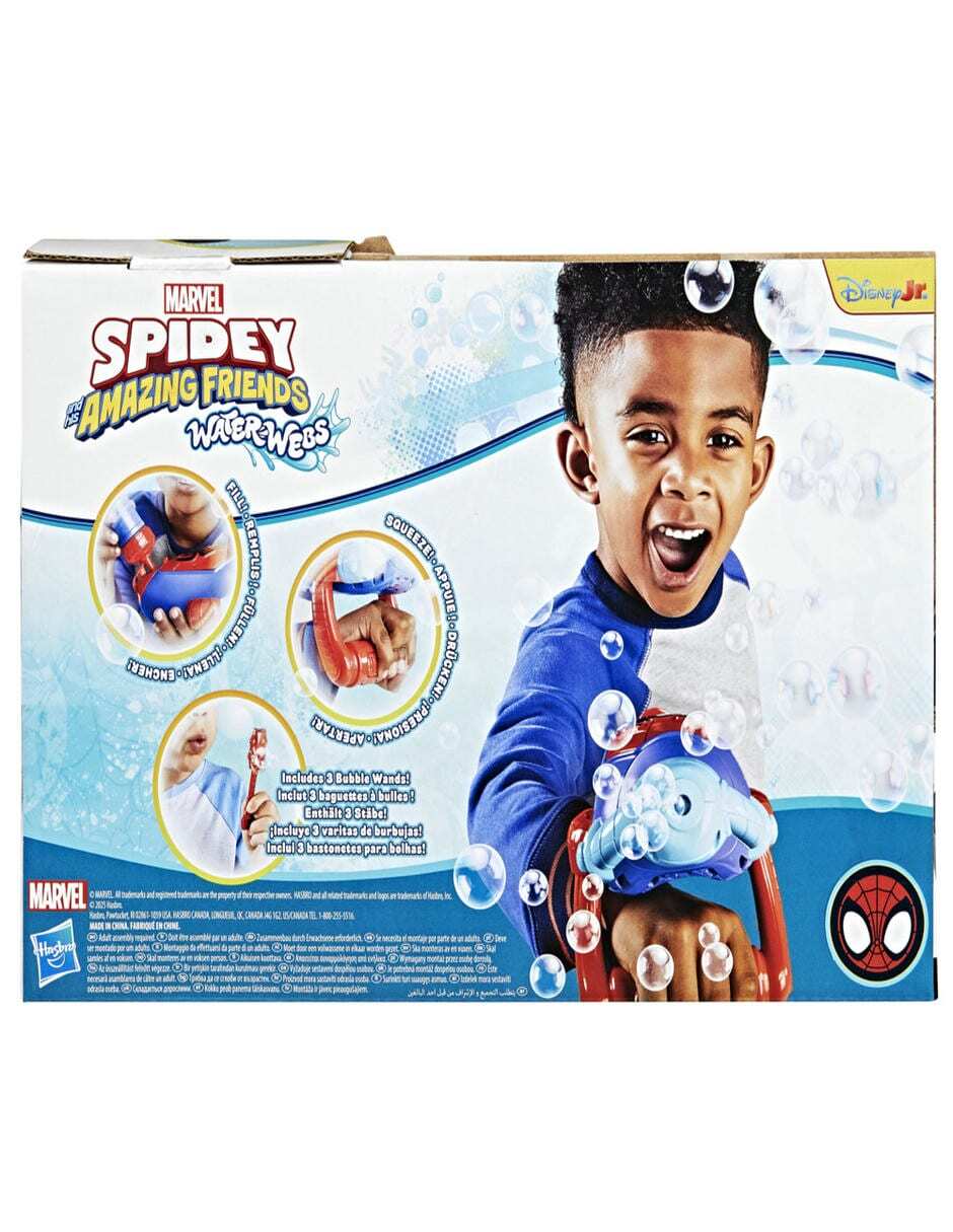 Set figuras de juguete Spidey And His Amazing Friends Water-Webs Spidey 4