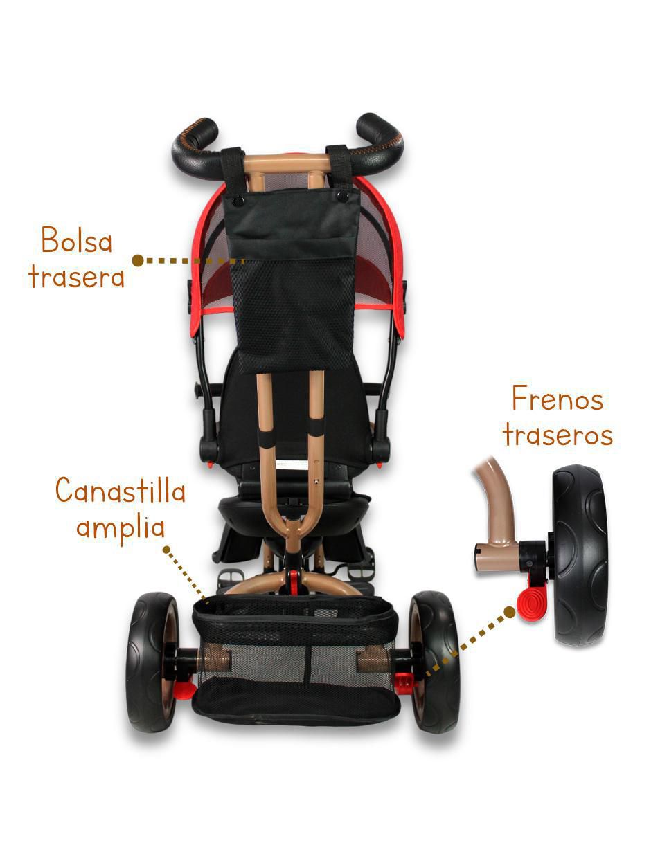 Triciclo noni noni triciclos 2025 "para" infantil unisex