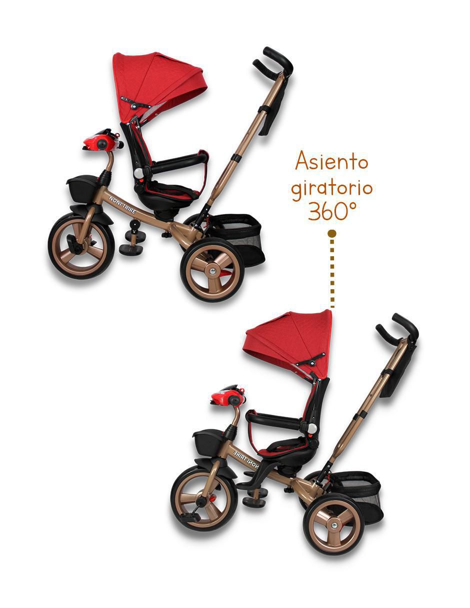 Triciclo noni noni triciclos 2025 "para" infantil unisex