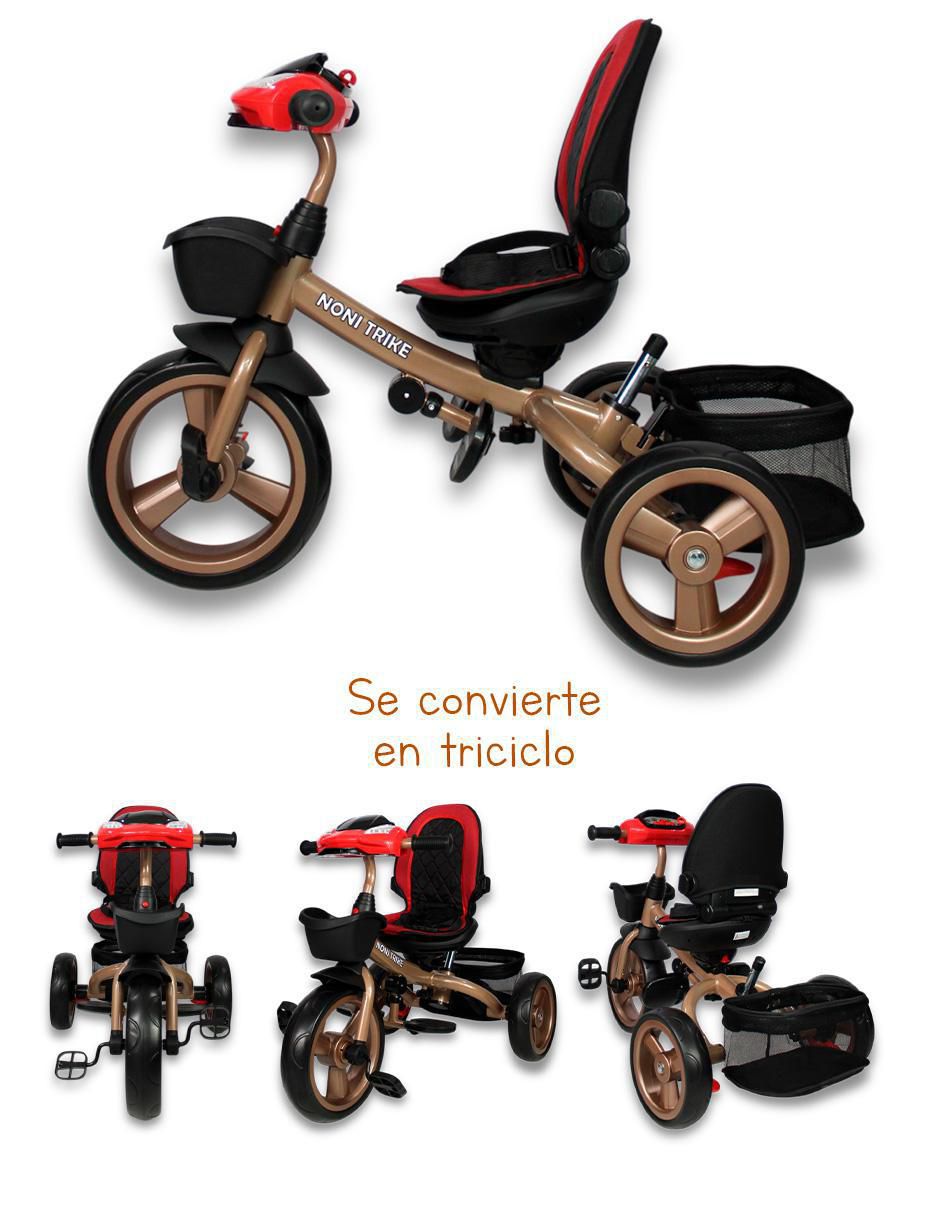 Triciclo noni noni triciclos 2025 "para" infantil unisex