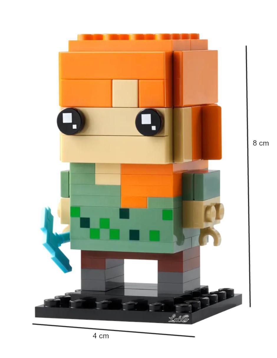 Minecraft Figura de Alex 3D 5
