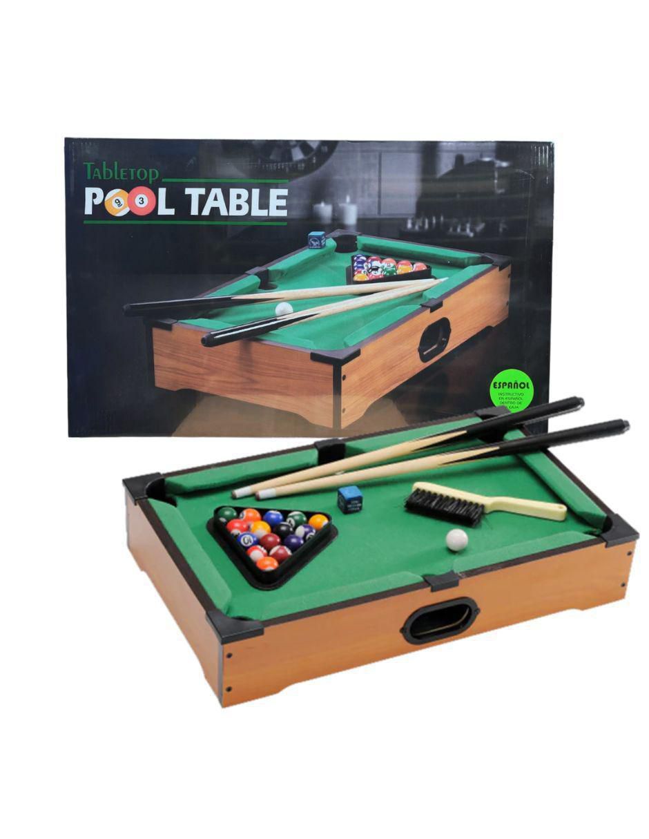 Juego de billar de mesa