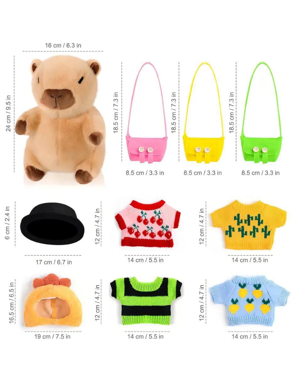 Peluche de capibara 4