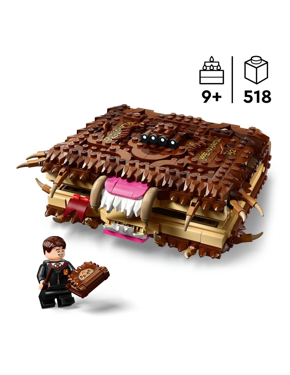 Lego Monstruoso Libro de los Monstruos Mordedor 76449 Lego Harry Potter 4